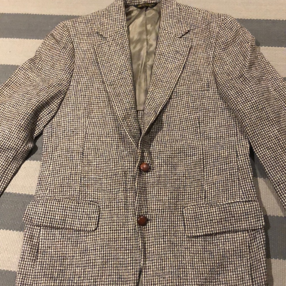 Wallachs Harris tweed blazer